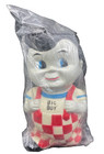 New Old Stock Vintage Bob s Big Boy 9  Rubber Coin Piggy Bank Niagara Plastics