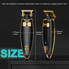 Professional Trimmer Hair Clipper Cutting Beard Cordless Barber Shaving Machine