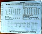 Mccalls Pattern 7969  Dresses Pullover  Misses Sizes  Xsmall Small Medium  New