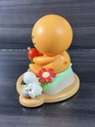 Vintage Tomy 2002 Nohohon Tribe Solar Figure Bobble Head With Daisy