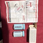 Alka-seltzer Clear Glass Medicine Bottle 4 03 Fl Oz W  Box   Paper Insert