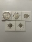 South Africa Silver Coin Lot Bu