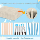 2 2lb Air Dry Clay Kit With 25 Sculpting Tools Pottery Modeling Craft Set
