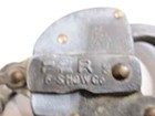 Antique F-s Hdw Co  Padlock   Lock  Key  Chain   Patented 1915