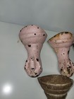 Antique Vintage Ornate Cast Iron Ball   Claw Foot Bath Tub Feet Lot Of 4