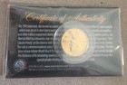 Tribute 1943 World War 2  Penny Clad In Genuine 24 Karat Gold