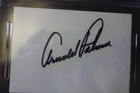 Arnold Palmer Autographed 3x4 Card Professional Pga Golf Hall Of Famer Psa Slab