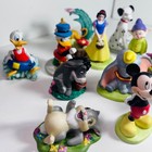 Lot Of 13 Vintage Disney Grolier Porcelain Figurines Mickey  Dumbo  Pooh   More