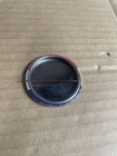 Win With Hoover Pinback Button  official 1984 Tribute Reproduction  1 75   
