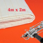 Primary Tufting Cloth 4 X 2 M Backing Fabric For Rug Tufting Guns Weaving Cloth