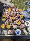 Grandmas Old Sewing Kit Loaded With Vintage Sewing Supplies Thread  Buttons  Etc