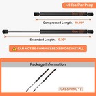 C16-06874 17 Inch 40 Lbs Gas Strut  2 Pcs C16-09450 Gas Shocks  17  Gas Spring 