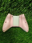 Official Microsoft Xbox 360 Pink Wireless Controller White Battery Cover Works