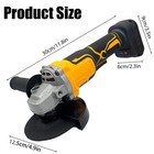 Alloy Steelgears  Angle Grinder Compatible With Dewalt 20v Battey