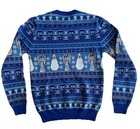 Doctor Who Tardis Angel Snowman Holiday Sweater Mens Med     Official Bbc Jumper