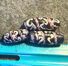 3 Lewis   Clark Glass Trade Beads Dark Blue Venetian Beautiful Colors A  