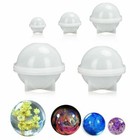 5pcs set Silicone Ball Mould Sphere Mold Epoxy Resin Casting Diy Making Craft Us