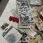 5 Lb Lot Scrapbooking Crafts Supplies Mixed Lot Stickers Embellishments Paper