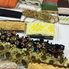 Vintage Lot Of Lace Trim  Edging  Sewing  Crafting  Doll Restoration  Yardage