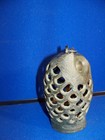 Vintage Cast Iron Owl Candle Holder Hanger Lantern Tea Light Garden Decor 5   