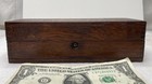 Vintage Wheeler   Wilson Sewing Notions Wooden Box  Original Felt Inside