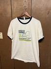New York Craft Beer Shirt Adult Size Xl White Ringer Tee Casual Mens