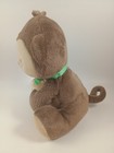 Fisher Price 2012 Snugamonkey Plush Monkey Small Brown Green Bow  95660 6 