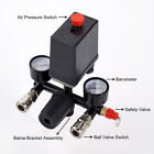 Air Compressor Pressure Control Switch Valve Manifold Regulator W  Gauges Relief