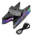 Dual Usb Fast Charging Station Led Indicator For Playstation 4 Ps4 Controller 