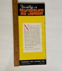 1967 Hunting In Newfoundland And Labrador Guide Canada Tourist Brochure