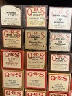 Vintage Lot Of 43 Qrs Player Piano Rolls