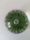 Vintage Caithness Green Sentinel Paperweight Scotland