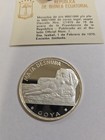 1970 Republique De Guinea 100 Pesetas  999 Silver Coin Beautiful 