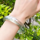 Full Moissanite Bangle Bracelet D Color Elegant Jewelry Exquisite Jewelry Gifts