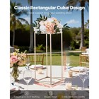 Uimoso Elegant 10pcs 23 62-inch Column Flower Stand For Weddings And Home Decor