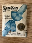 Rare Antique Sen-sen Breath Perfume Packets Set Of 3 - Unopened