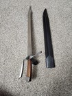 Cold Steel Maa Man At Arms Messer Sword Blackening Mostly Removed