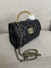 Chanel Beaute Vip Gift Black Quilted Small Chain Bag  gwp 