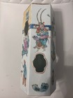 Antique Or Vintage Hand Painted Asian Inspired Porcelaivase Artist Signed 10 3 4