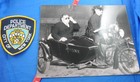 City Of New York Police Photograph Motorcycle Sidecar 8  X 10  Nypd Pdny Photo