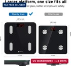 Etekcity Smart Scale For Body Weight  Digital Bathroom Weighing Machine Fat Perc