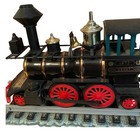 Jim Beam Grant Locomotive 1872 Train Decanter Set Central Rr Of Nj Black