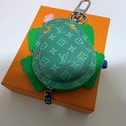 Louis Vuitton Lv Green Monogram Frog Bag Charm Keychain - Free Shipping