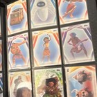 Topps Disney Pixar Chrome Refractor Trading Card Lot 199 Cards Binder 2022