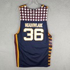 Harlem Globetrotters Jersey Mens L Multi Fubu Basketball Sports Meadowlark  36