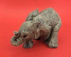 Martha Carey The Herd Elephant Scratch Figurine  3114 1991 Sculpture Story Stone