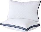 Queen Size Luxury Pillow Set - Durable  Machine Washable For Ultimate Comfort