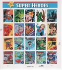 Combo 1 Sheet Each Of Super Heroes 39    dc    41    mc  Us Stamps Sc  4084   4159