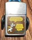 Vintage Vietnam Era Snoopy F The Red Baron Zippo Lighter Penguin Brand Japan