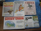 Lot Of 37 National Geographic Maps 1990-1999 No Duplicates
